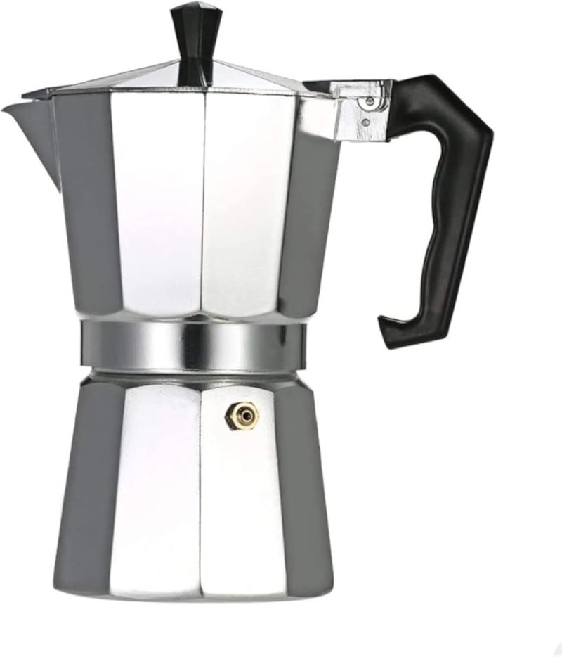 3-Cup Aluminum Espresso Percolator Coffee Stovetop Maker Mocha Pot